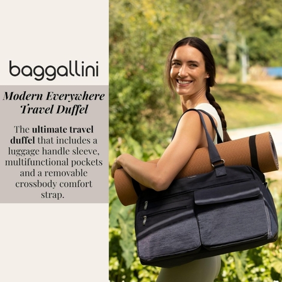 NWT Baggallini Modern Everywhere Travel Duffel Bag - Picture 2 of 10